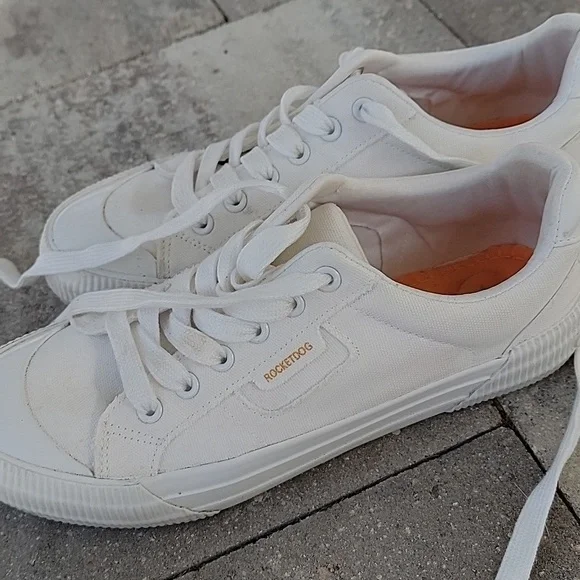 Rocket Dog Cheery White Sneakers  Sz 8.5 - Picture 12 of 12